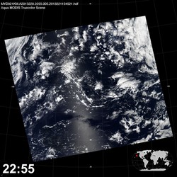 Level 1B Image at: 2255 UTC