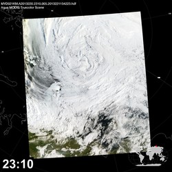 Level 1B Image at: 2310 UTC