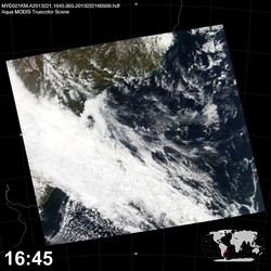 Level 1B Image at: 1645 UTC