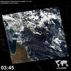 Level 1B Image at: 0345 UTC