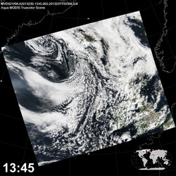 Level 1B Image at: 1345 UTC