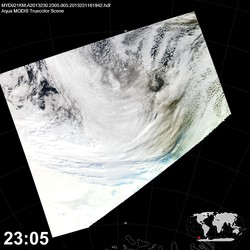 Level 1B Image at: 2305 UTC