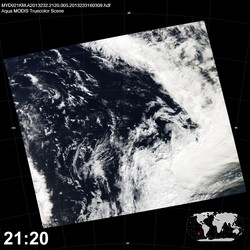 Level 1B Image at: 2120 UTC