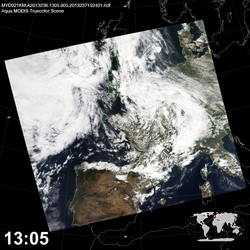 Level 1B Image at: 1305 UTC