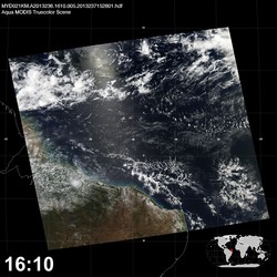 Level 1B Image at: 1610 UTC