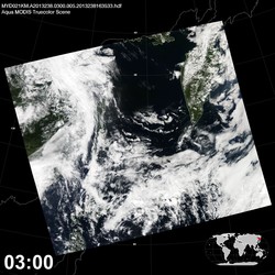 Level 1B Image at: 0300 UTC