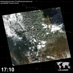 Level 1B Image at: 1710 UTC