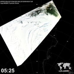 Level 1B Image at: 0525 UTC