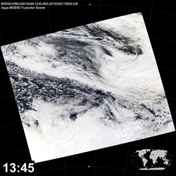 Level 1B Image at: 1345 UTC