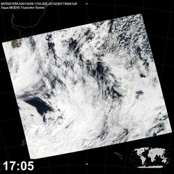 Level 1B Image at: 1705 UTC