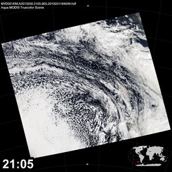 Level 1B Image at: 2105 UTC