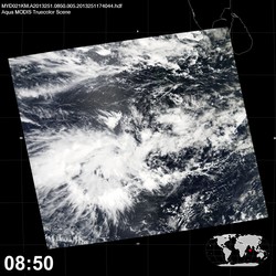 Level 1B Image at: 0850 UTC