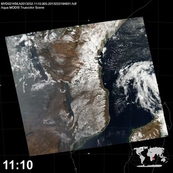 Level 1B Image at: 1110 UTC