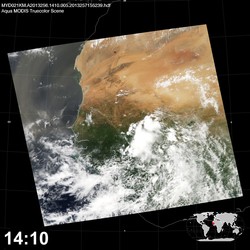 Level 1B Image at: 1410 UTC