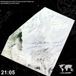 Level 1B Image at: 2105 UTC