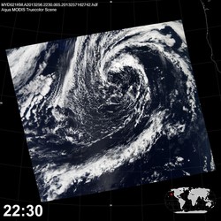 Level 1B Image at: 2230 UTC