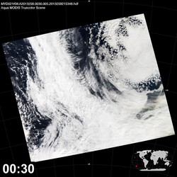 Level 1B Image at: 0030 UTC