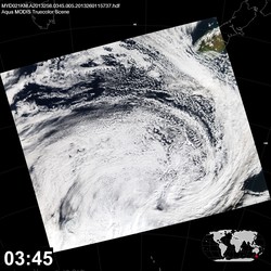 Level 1B Image at: 0345 UTC