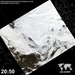 Level 1B Image at: 2050 UTC