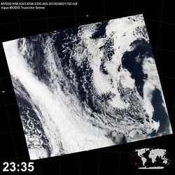 Level 1B Image at: 2335 UTC