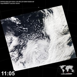 Level 1B Image at: 1105 UTC