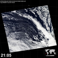 Level 1B Image at: 2105 UTC