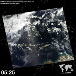 Level 1B Image at: 0525 UTC