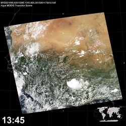 Level 1B Image at: 1345 UTC