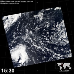 Level 1B Image at: 1530 UTC