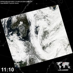 Level 1B Image at: 1110 UTC