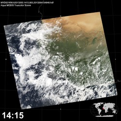 Level 1B Image at: 1415 UTC