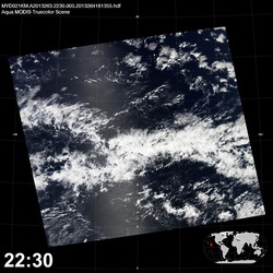 Level 1B Image at: 2230 UTC