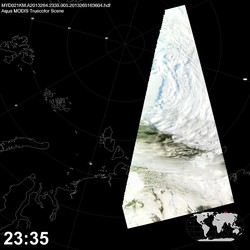 Level 1B Image at: 2335 UTC