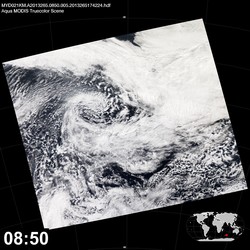 Level 1B Image at: 0850 UTC