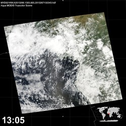 Level 1B Image at: 1305 UTC