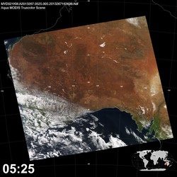 Level 1B Image at: 0525 UTC