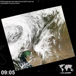 Level 1B Image at: 0905 UTC