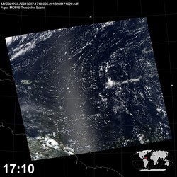 Level 1B Image at: 1710 UTC