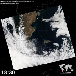 Level 1B Image at: 1830 UTC