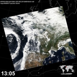 Level 1B Image at: 1305 UTC