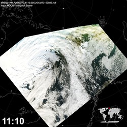 Level 1B Image at: 1110 UTC