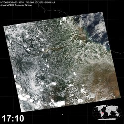 Level 1B Image at: 1710 UTC