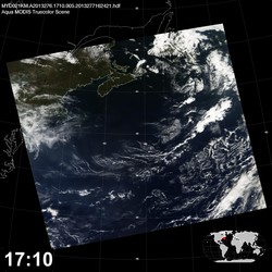 Level 1B Image at: 1710 UTC