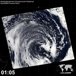 Level 1B Image at: 0105 UTC