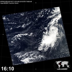 Level 1B Image at: 1610 UTC