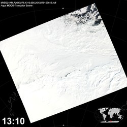 Level 1B Image at: 1310 UTC