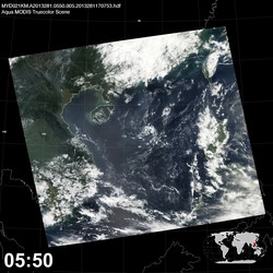 Level 1B Image at: 0550 UTC