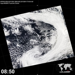 Level 1B Image at: 0850 UTC