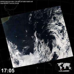 Level 1B Image at: 1705 UTC