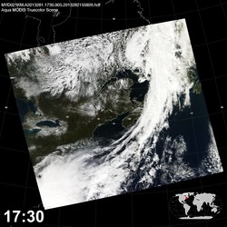 Level 1B Image at: 1730 UTC